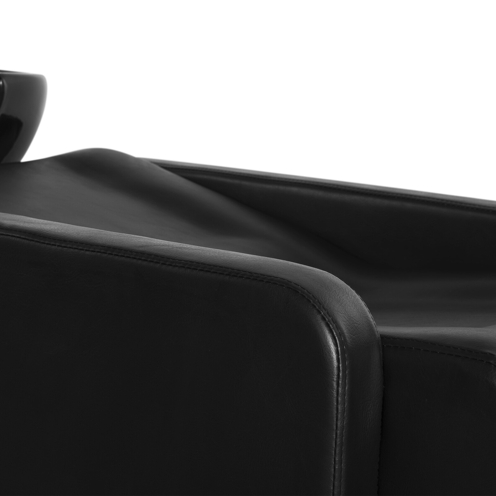 Pro Backwash Unit Ceramic Shampoo Bowl Salon Beauty Stylist Station w/Footrest