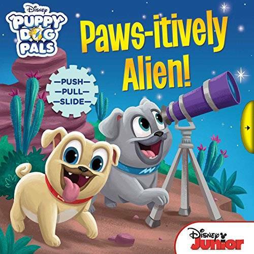 Disney Puppy Dog Pals: Paws-itively Alien - Board book - GOOD