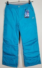 R Way Boarding Co SnowPants Kid Teen Sz XL 14/16 Waist 29 Inches Blue Bahama