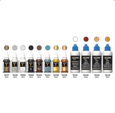 Occre 90532 HMS Erebus Acrylic Paint Set 12 bottles