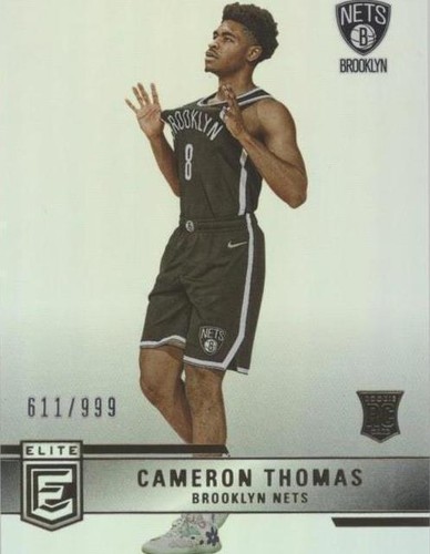 2021-22 Donruss Optic CAMERON THOMAS Rookie Auto Autograph /99