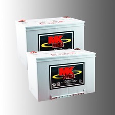 2 pezzi MK Battery M34-SLD-G /MK60 batteria gel piombo MK60 12V 60Ah "Cyclic GEL"