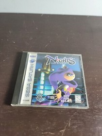 Nights Into Dreams... Sega Saturn, 1996 NFS not for resale + longbox manual reg