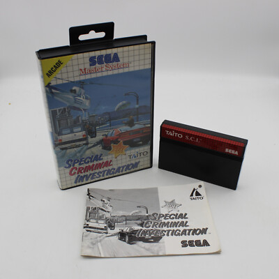 Sega Master System Spiel | Special Criminal Investigation