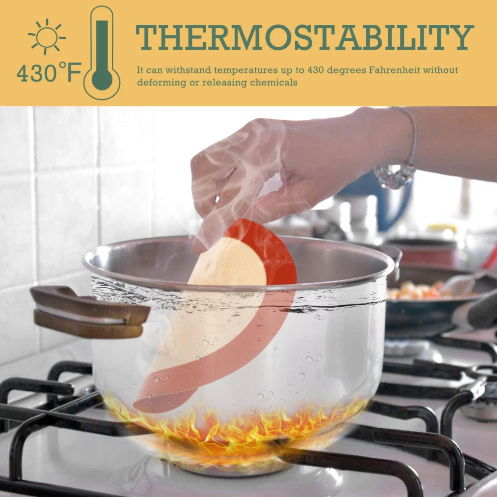 Air Fryer Toaster Oven Tray Non-stick Reusable Liners Baking Mat