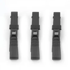 AMC 1958 - 1988  Standard 2pt Charcoal Lap Bench Seat Belt Kit - 3 Belts