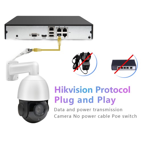 iBirdView 8MP 36x Zoom Mensch Auto Tracking Zwei-Wege Audio POE IP PTZ Kamera - Bild 2 von 12