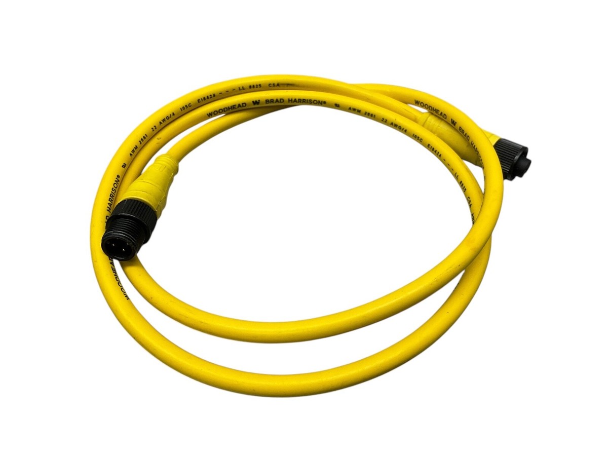 WOODHEAD BRAD HARRISON AWM 2661 22 AWG/4C CABLE 4 PIN | eBay