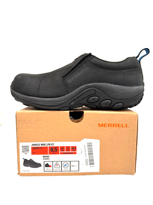 Merrell Men's Jungle Moc Leather Composite Toe Construction Shoe