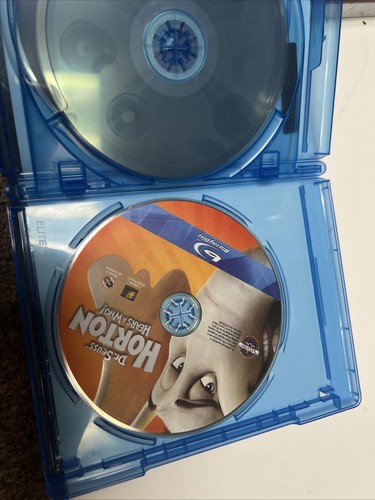 DR. SEUSS: Horton Hears a Who / Robots / Space Chimps (Blu-ray 2012, 3-Disc Set) - Picture 3 of 3