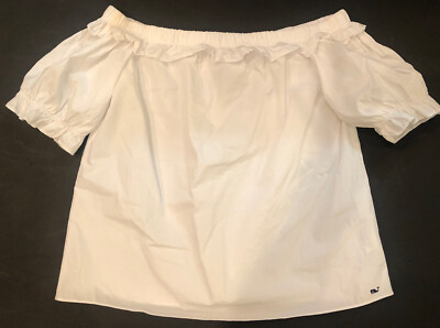 EUC Vineyard Vines Target Women's Off The Shoulder Top Shirt