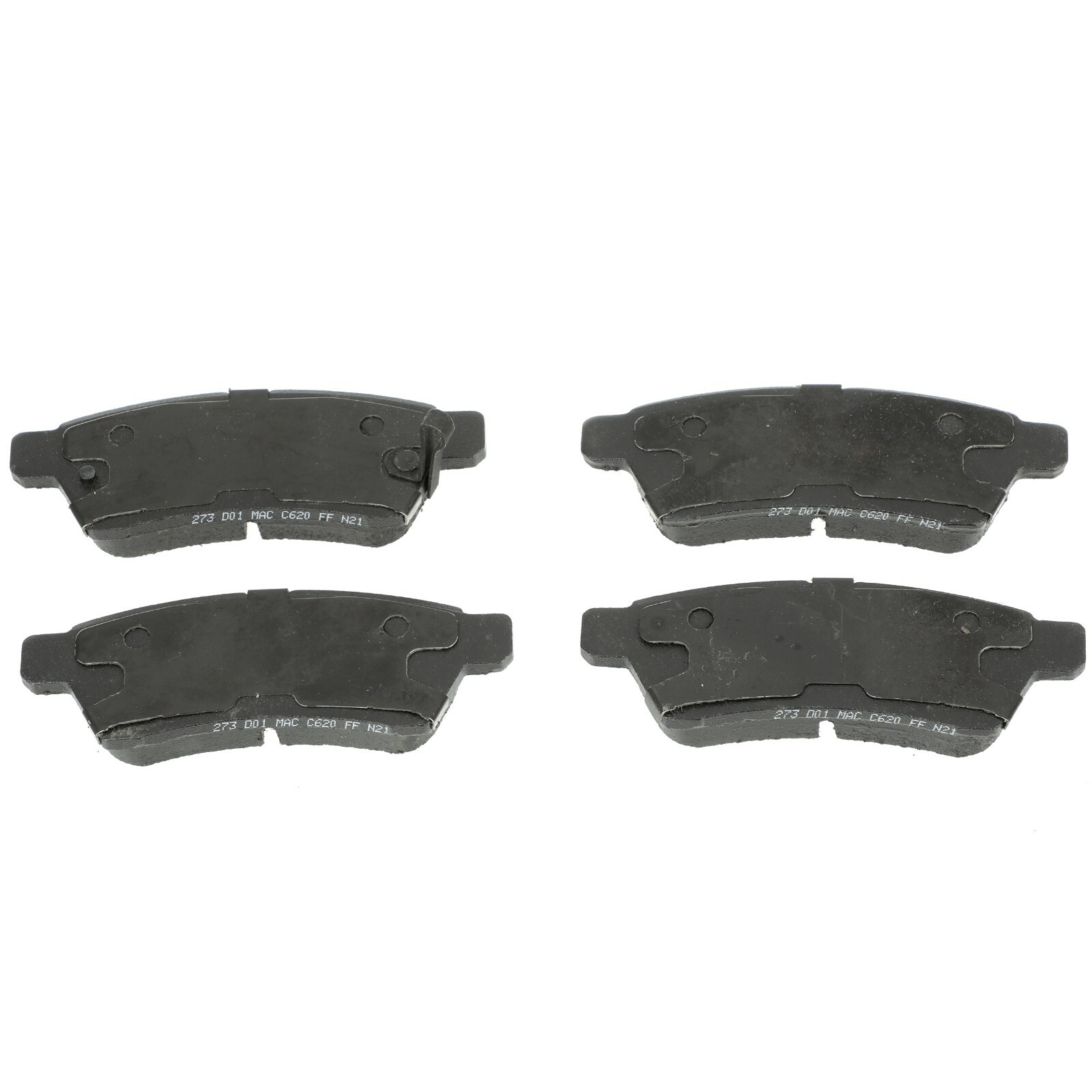 Kit de pastillas de freno traseras para Nissan Frontier 2005-2007 (N/P GENUINE OEM)