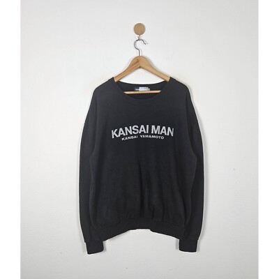 トップス KANSAI YAMAMOTO 90s Logo Sweat Rare!! Vintage 90s KANSAI MAN Kansai Yamamoto Sweatshirt - Etsy