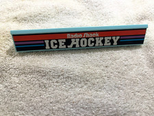 Radio Shack Ice Hockey Game Replacement Original Part - Part Cover/Nameplate