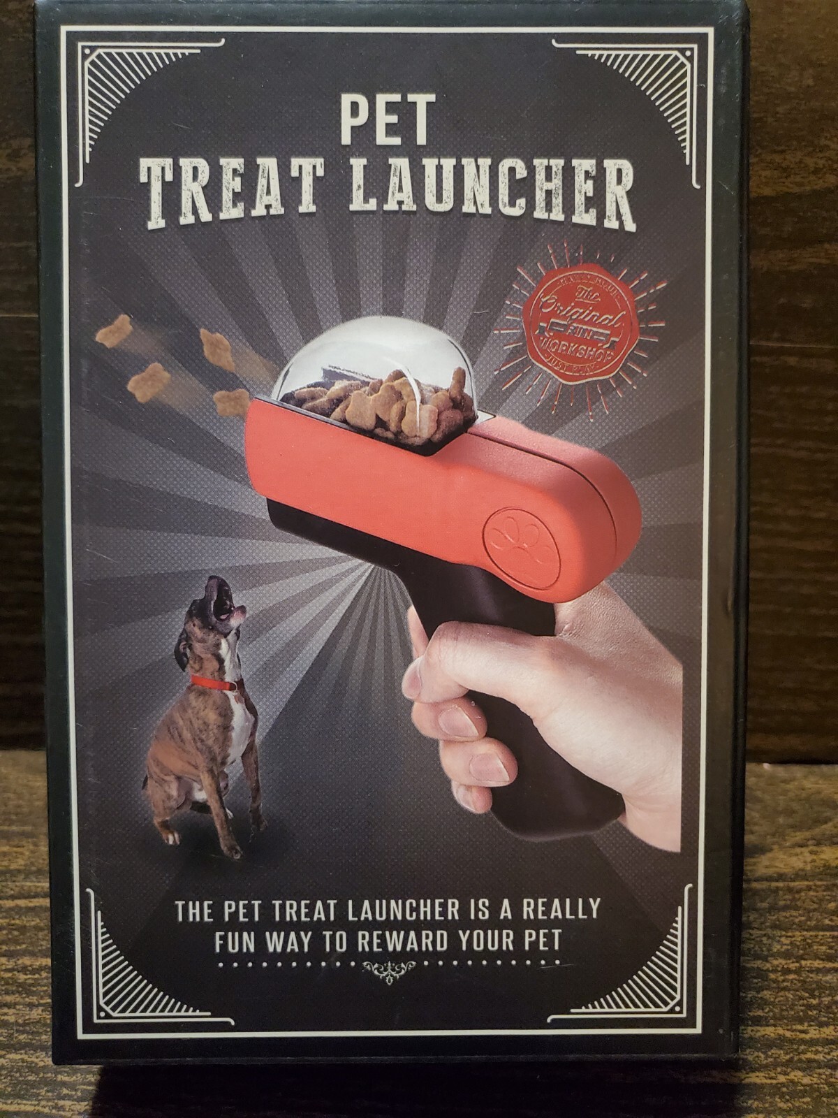 Pet Dog Treat Launcher The Original Fun Workshop New In Box 