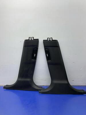 2012 - 2016 BMW M5 F10 OEM LOWER B PILLAR TRIM COVER SET (2) 721188807