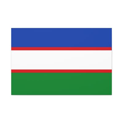 Flag of Cali Valle del Cauca Colombia - Canvas Wall Art