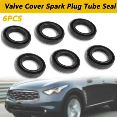 Valve Cover Spark Plug Tube Seal Set For Infiniti FX35 G35 I35 M35 QX4