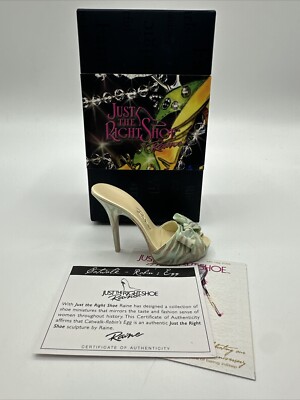 Just The Right Shoe Catwalk Robins Egg - Rare Carlton Cards Exclusive NEW