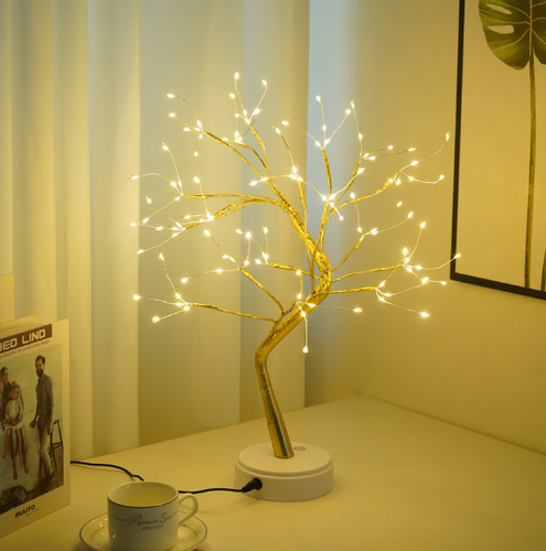 Led Copper Wire Light Bedroom Light - Picture 8 of 9