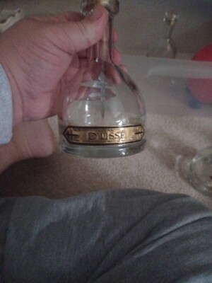 D'usse Cognac 375ml empty bottle Jay-Z dusse Rare Hard to Find With Cork Cap USA