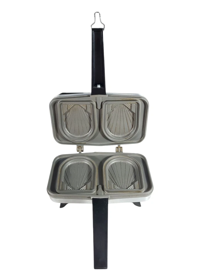 Vitantonio Croque Monsieur Sandwichera Francesa Cromo Antiadherente Prensa Probada Foto 3 de 4