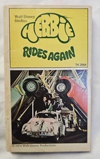 Walt Disney Studios "Herbie Rides Again" 1st Edition 1974 Paperback Book TK2664