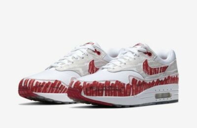 nike air max 1 sketch red
