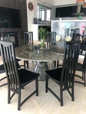 Designer Italian Stone Dining Table Chairs And Sideboard Tables Designer Italian Stone Dining Table Chairs And Sideboard