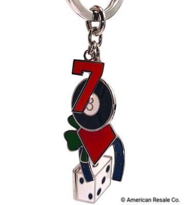 小物 vintage coach Photo enamel keychain Rare Vintage COACH Lucky Charms Vegas Enamel Keychain Fob Multi