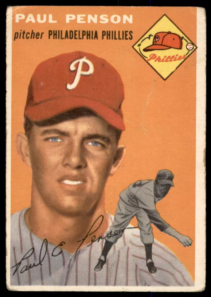 Paul Penson trading card