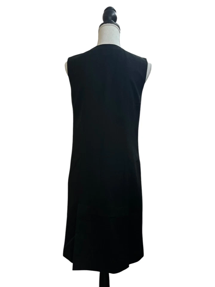 MERONA Womens Black Lined Long Vest 4 - Image 3 of 4