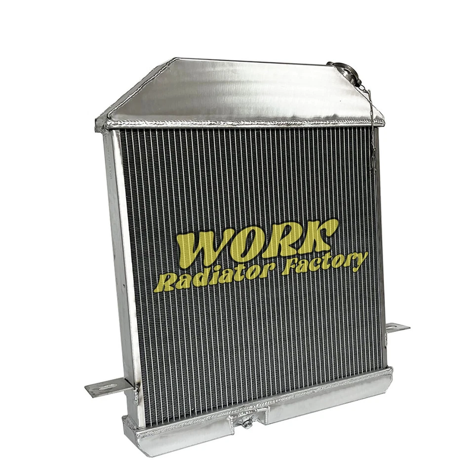 Full Aluminum Radiator Fit 1939-1940 40 39 Ford Deluxe/Pickup Truck Flathead V8 - Image 4 of 4