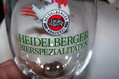 Bierglas Fußballweltmeisterschaft 1994 WM USA Heidelberger Schloßquell vintage - Bild 1 von 4