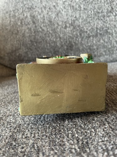 STERLING - CHRISTMAS KEEPSAKES MOTION ORNAMENTS - Mouse On Vintage Phone Unique - Picture 5 of 10