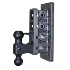 GEN-Y Hitch GH-124 2" Bolt-on Hitch, 7.5 Drop Class V 16K, w Versa-Ball & Pintle