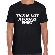 This is not a fugazi TShirt Unisex Gildan Softstyle T-shirt  Punk Post Hardcore