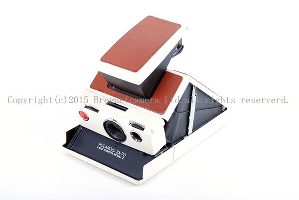 Good Polaroid SX-70 Land Camera Model 2 in White Paint