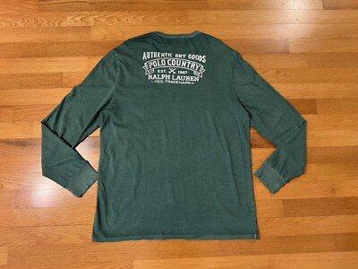 New L Polo Ralph Lauren Country Authentic Dry Goods 1967