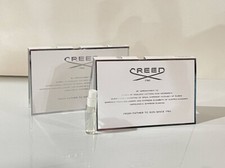 2 Piece X Creed Aventus For Her Eau De Parfum Spray 0.08 oz/2.5 Ml Vial On Card