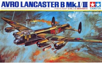 Tamiya 1/48 No.112 Royal Air Force Avro Lancaster B Mk.I/III Masterpiece 61112