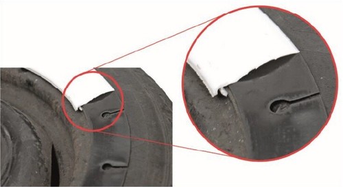 Weißwandring 16" passend für VW Audi Opel Mercedes Weißwandreifen für Radkappen - Bild 4 von 6