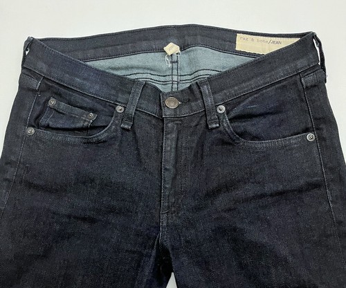 Rag and Bone Womens Jeans 30x32 Skinny Straight Fit Blue Made in USA - Picture 4 of 10