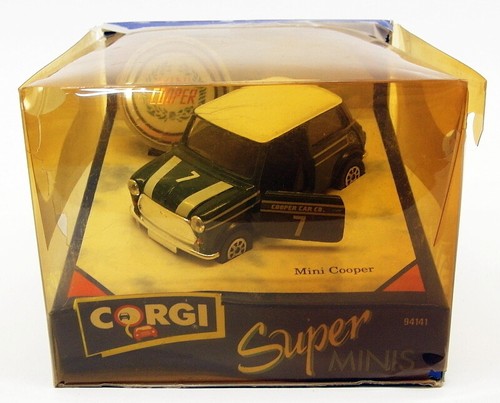 Coche modelo Corgi escala 1/36 94141 - Mini Cooper - verde/blanco - Imagen 2 de 2