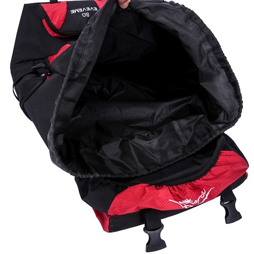 80L Waterproof Hiking Camping Backpack Climbing Travel Outdoor Rucksack Bag Pack - 第 8/22 張圖片