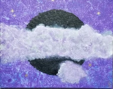 Abstract Acrylic/canvas Painting By Artist 