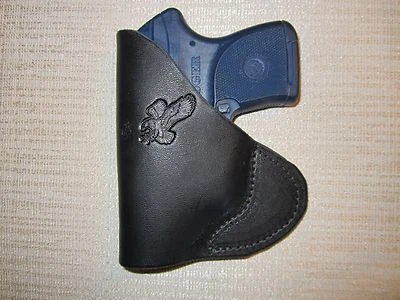 HOLSTERS BY BRAIDS Ruger lcp - Keltec p3at -Kahr p380 - Taurus tcp leather pocket holster
