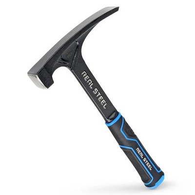 Real Steel Ultra Rock Pick Hammer 22 oz One Piece Steel Chipping Brick Masonr...