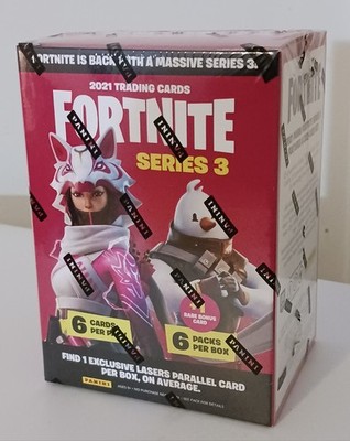 2021 Panini Fortnite Cards Series 3 Blaster Box NEW Factory SEALED 