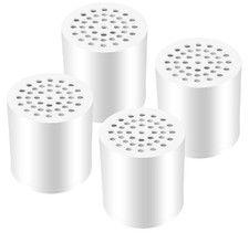 Pack 4 Filtros Ducha 20 Etapas Suavizador Agu...